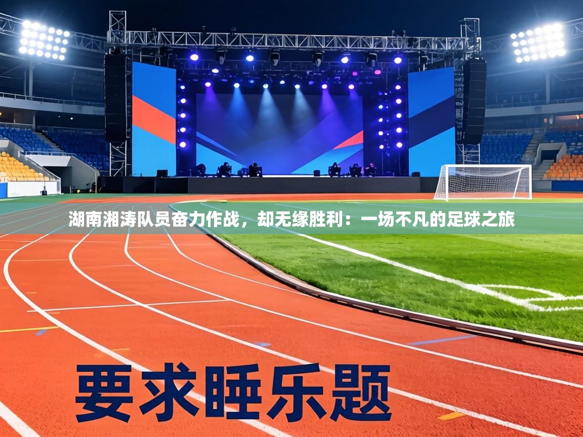 湖南湘涛队员奋力作战，却无缘胜利：一场不凡的足球之旅